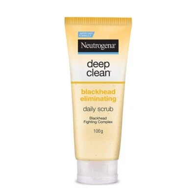 Neutrogena Deep Clean Blackhead Scrub removes blackheads & clears pores,100g F/S - Image 1 of 4