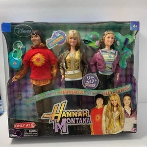 Hannah Montana Hannah's Fab Friends 3 Figure Set - Picture 1 of 14