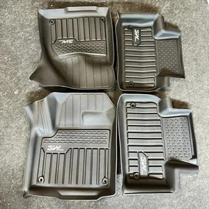 3W Durable TPE Black Floor Mats, For Range Rover/Land Rover Evoque 2011-2022 - Picture 1 of 3