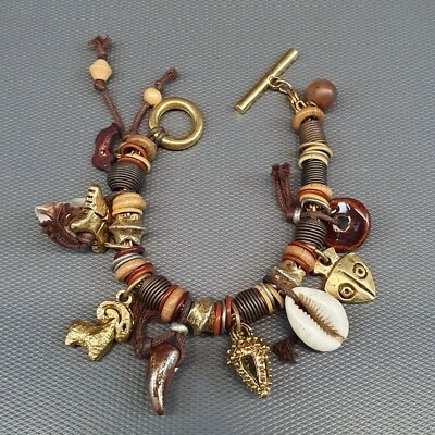 BIJOU CREATEUR - BRACELET VINTAGE ZOE COSTE MADE IN FRANCE #28 - Imagen 1 de 4