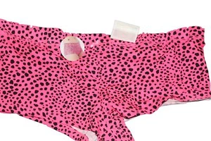 NWT Ladies size large 11-13 NOBO hipster bright pink and black 1000000404 - Picture 1 of 2