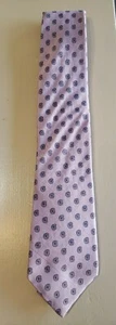 Vintage Liberty of London Pink lilac 100% Silk Neck Tie 3.25" x 56" - Picture 1 of 4