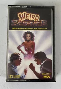 Rare Weird Science Motion Picture Soundtrack Cassette MCA VTG 1985 John Hughes - Picture 1 of 6