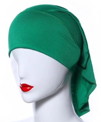 Musulmanas Mujeres Dama Interior Hiyab Gorras Islámicas Pañuelo Prendas para la cabeza Sombreros Gorro Gorra Foto 1 de 4
