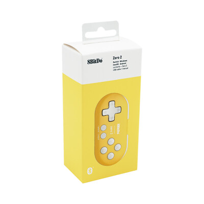 Used Yellow 8Bitdo Zero 2 Bluetooth Gamepad f...