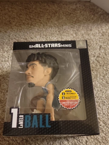 Lamelo Ball Charlotte Hornets 6 inch NBA smALL-STARS Minis Sealed New Rare Cover