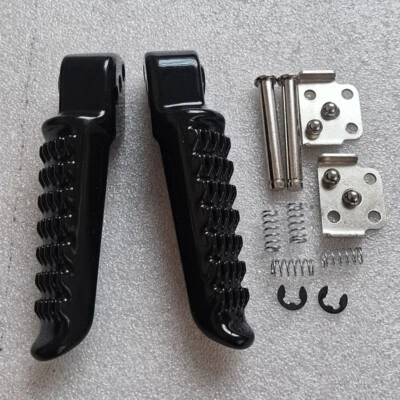 Reposapiés trasero para Kawasaki Ninja ZX6R ZX636 ZX600 ZX6RR 1998-2023 negro Foto 1 de 3