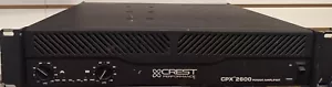 CREST AUDIO CPX 2600 Professional Install & Touring Power Amplifier - Picture 1 of 5