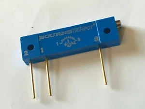 BOURNS 224P 50K OHM MULTI 22 TURN TRIMPOT 1W VARIABLE RESISTOR (x1) fbb30a26 - Bild 1 von 5
