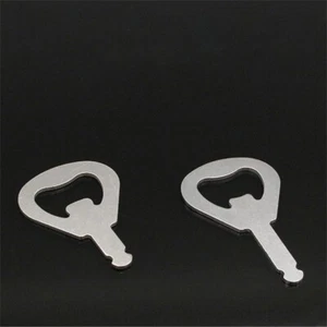 5Pcs DIY Bottle Opener Silver 64*39mm Bottle Opener Hardware Kit For Beer Bottle - Picture 1 of 8