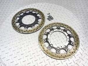 2005 04-06 Yamaha R1 YZFR1 Front Left Right Brake Disc Rotor Bolts OEM - Picture 1 of 10