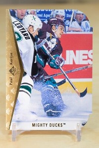 1994-95 SP Hockey Die-Cut #1 Paul Kariya - Anaheim Mighty Ducks