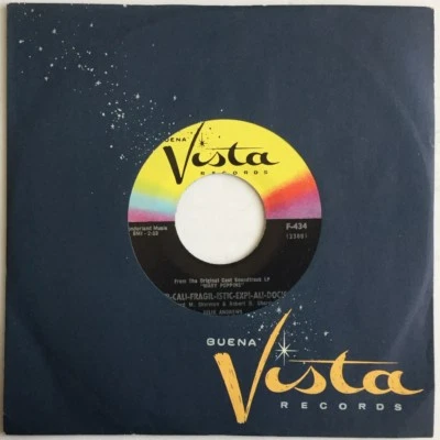 Walt Disney MARY POPPINS - Julie Andrews - Buena Vista Record F-434 / NUEVO - COMO NUEVO Foto 1 de 3