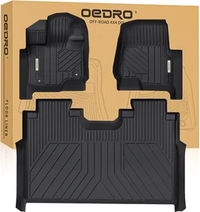 Upgraded Floor Mats Fit for 2015-2025 Ford F-150/ F150 Lightning Supercrew Cab(N - Picture 1 of 12