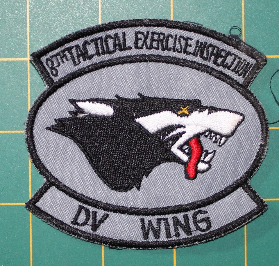 USAF Patch 8th Tactical Fighter Wing DV Wing - Image 1 of 1