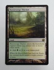 [1x] Razorverge Thicket - Scars of Mirrodin MTG Single Near Mint Condition NM