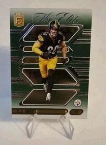 2024 Panini Donruss Elite - The Elite Green #8 T.J. Watt - Picture 1 of 2