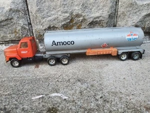 ERTL 1/25 INTERNATIONAL SEMI-TRUCK USED MADE USA AMOCO OIL CO. 20” partsRestore - Picture 1 of 12