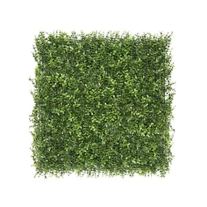 Holiday Sale 20 Inch Artificial Olive Buxus Wall Hedge Mat Panels Outdoor Home - Picture 1 of 6