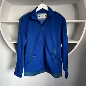 Men's DIESEL Blue Track Military Jacket Size M - Picture 1 of 9