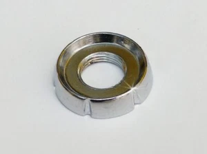 Triumph 618946 Chrome Plated Choke Bezel Ferrule / Nut, Triumph Spitfire TR5 TR6 - Picture 1 of 2