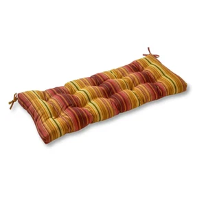 Kinnabari Stripe Rectangle Outdoor Swing/Bench Cushion - Picture 1 of 12