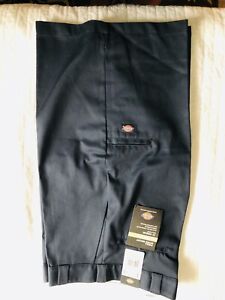 Dickies Men's Size 40 Loose Fit Navy Blue Twill Work Shorts Inseam 13" NWT