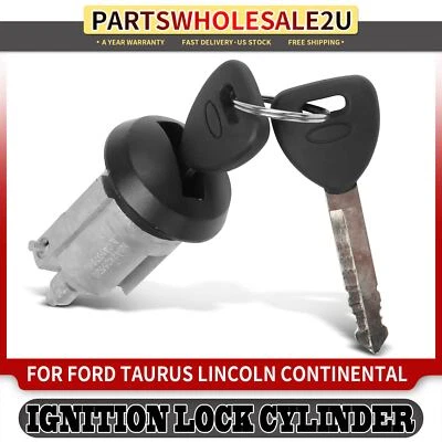 1x Cilindro de bloqueo de encendido Zamak5 con 2 llaves para Ford Taurus Lincoln Continental Foto 1 de 4
