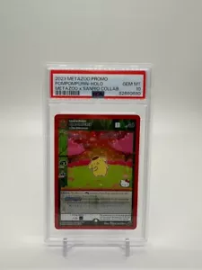 2023 Metazoo x Sanrio Pompompurin Holo PSA 10 SDCC Exclusive Collab Promo Card - Picture 1 of 2
