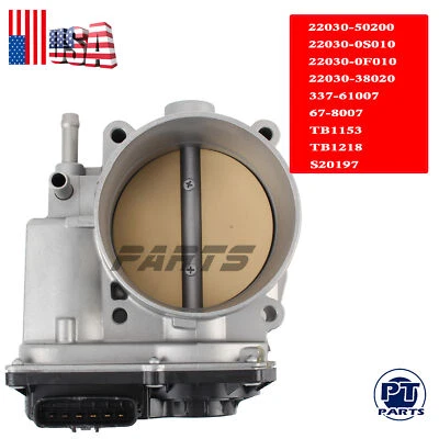 Válvula de control de aire del cuerpo del acelerador OEM para Toyota Tundra 4,7 L 5,7 L V8 2005-2016  Foto 1 de 4