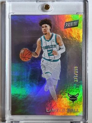 2022 Panini LaMelo Ball #8 SILVER FOIL /199 Father's Day - Ready to Grade - Image 1 of 3