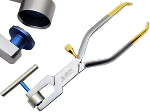 Knochenbissen Bone Mill Crusher - Titanplatte Zahnimplantat Knochentransplantation - Bild 1 von 8