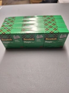 Scotch - 810 Magic Tape, 3/4" x 1,296" - 12 Rolls NEW - Picture 1 of 1