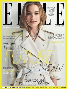 Elle Australia August 2019 Yvonne Strahovski, Sydney Sweeney, Marloes Horst - Picture 1 of 21
