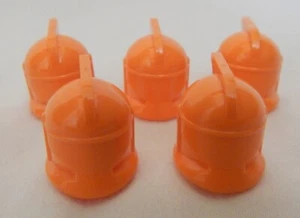 Lot of 5 Lego Star Wars Bomb Squad MISPRINT Helmet Unprinted Error VERY RARE - Picture 1 of 4
