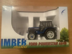 IMBER FORD 6640 SL Powerstar 4WD 1/32 Scale Model Tractor New Boxed - Picture 1 of 3