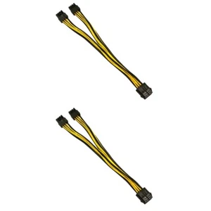 2PCS 16 Pin Kabel Für Grafikkarte Verlängerungskabel Stromkabel GPU Stromkabeln - Afbeelding 1 van 12