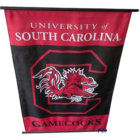 University of South Carolina Gamecocks Team Scroll One-Sided Wall Hanging Banner Cover