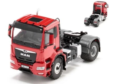 MODELLINO CAMION STATICO WIKING MAN TGS 18.510 4X4 BL 2-AXLE -TRUCK ROSSO 1:32 - Immagine 1 di 4