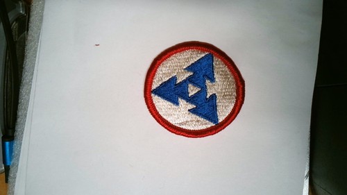 MILITARY PATCH SEW ON COLORED US ARMY 3RD COSCOM CORPS SUPPORT COMMAND ...