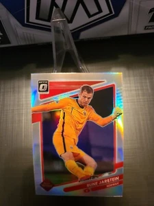 Rune Jarstein 2021-22 Donruss Optic Soccer Silver Holo Prizm Norway World Cup - Imagen 1 de 2
