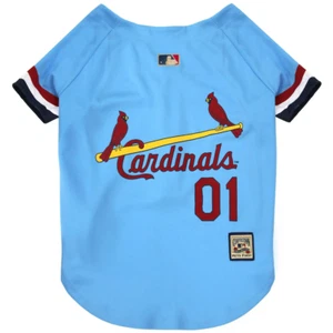 St. Louis Cardinals Cooperstown Collection Retro Pet Jersey Large Dogs NEW - Picture 1 of 2