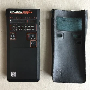 Receptor de estéreo AM/FM con estuche caja de música vintage KOSS 6783 - Imagen 1 de 20