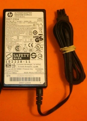 0957-2304 OEM HP POWER ADAPTER 32V /12V 1094mA /250mA FOR HP PRINTERS  J3.2 - Image 1 of 4