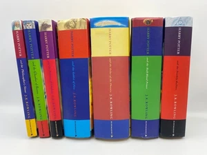 Harry Potter Hardback Books 1-7 - Complete Set - Full Bundle J.K Rowling - Picture 1 of 24