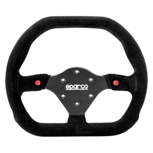 Sparco Steering Wheel 310X260 Suede Black - Picture 1 of 4