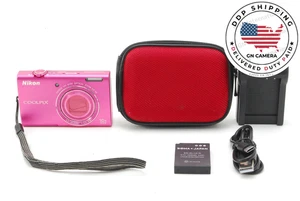 Beispielaufnahme 📸 [NEUWERTIG mit Tasche] Nikon COOLPIX S6200 Pink 16MP Digitalkamera JAPAN - Bild 1 von 12