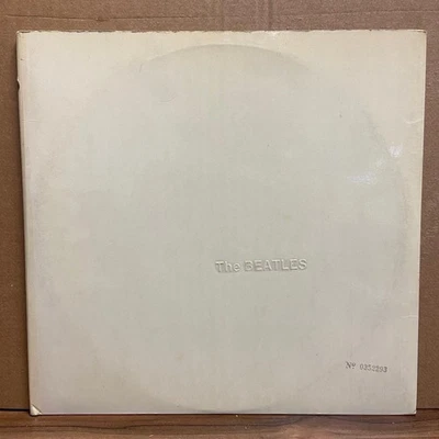 The Beatles White Album UK Stereo 1st Pressing 1968 LP Top Loader Poster Photos - Image 1 of 4