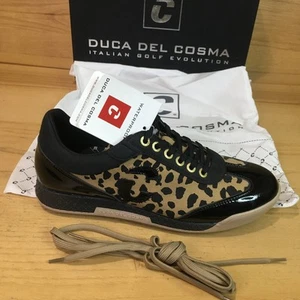 Wasserdichter Duca Del Cosma King Gepard Golfschuh ohne Spikes Damengröße 7,5 - Bild 1 von 23