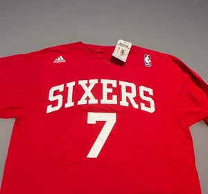 NWT~NBA-ADIDAS MENS PHILADELPHIA 76ers YOUNG JERSEY SHIRT (M) NEW WITH TAGS - Picture 1 of 3